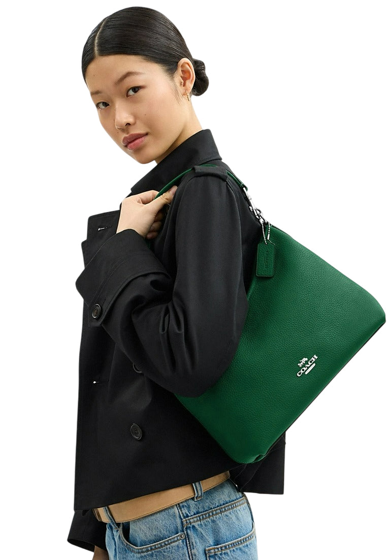Coach Laurel Shoulder Bag - Shamrock Green