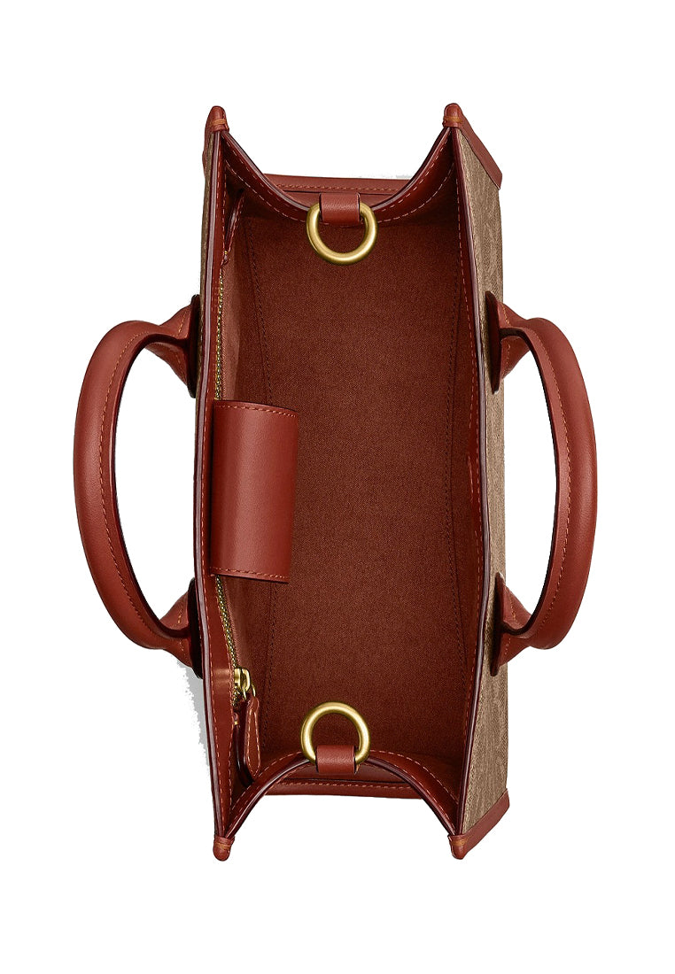 Coach Ace Tote Bag 26 In Signature Canvas - Brown