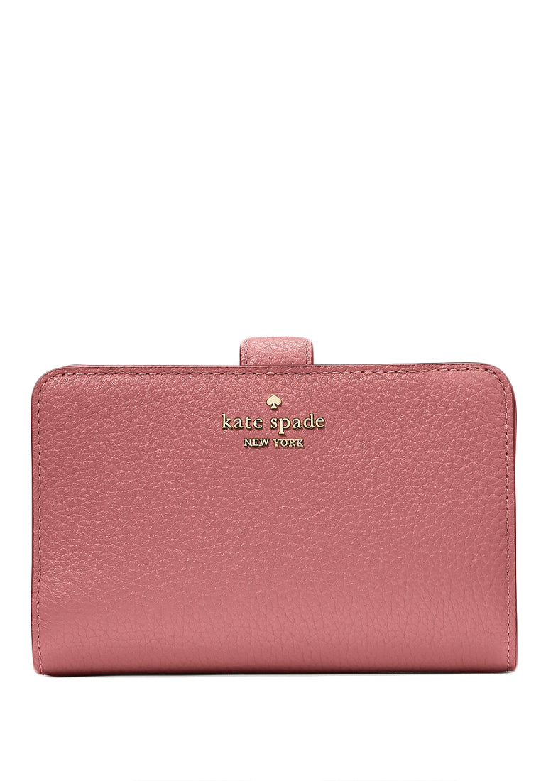 Kate Spade Lena Medium Bifold Wallet - Pomegranate