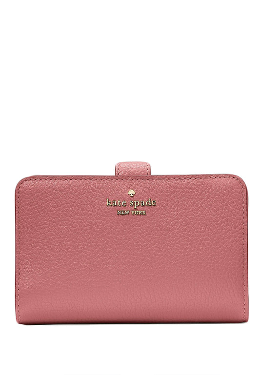 Kate Spade Lena Medium Bifold Wallet - Pomegranate