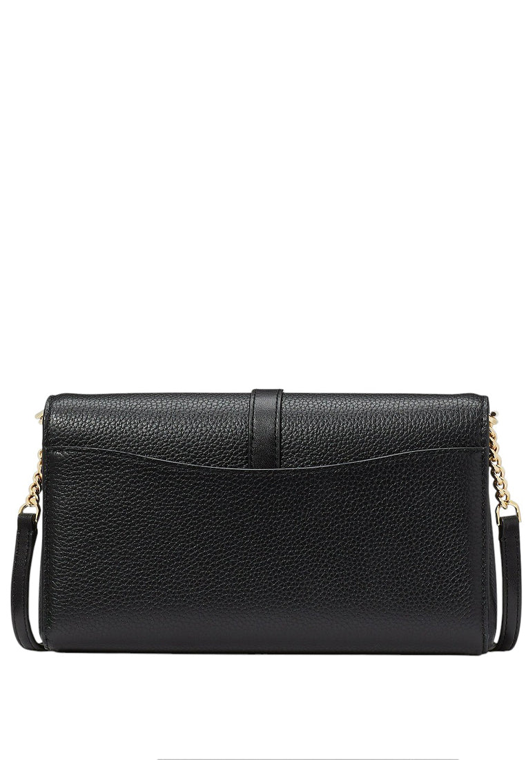 Kate Spade Knott Flap Chain Crossbody - Black