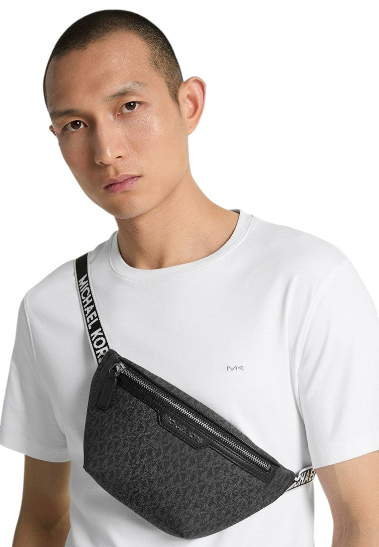 Michael Kors Mens Cooper Mini Belt Bag - Black