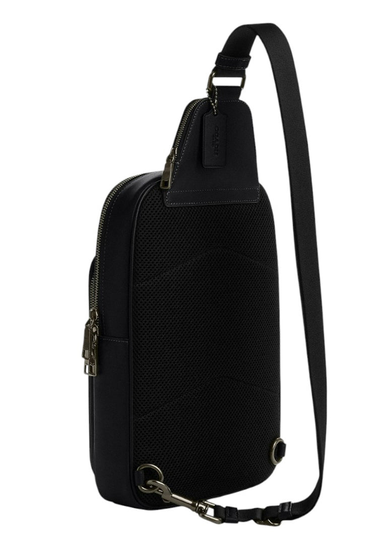 Coach Mens Ethan Pack Crossbody Bag - Charcoal Black
