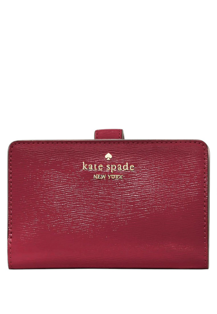 Kate Spade Madison Medium Bifold Wallet - Red Jam