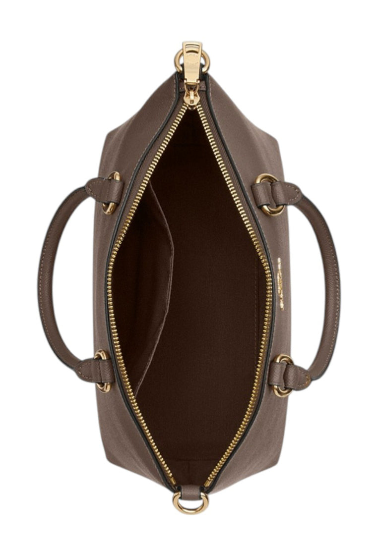 Coach Sadie Satchel Bag - Dark Stone