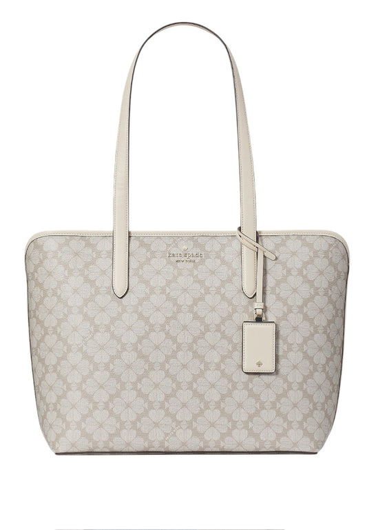 Kate Spade Spade Flower Large Tote - Dark Beige