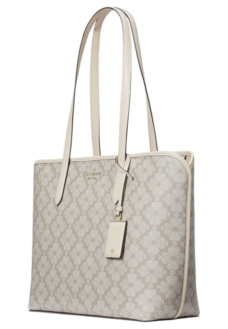 Kate Spade Spade Flower Large Tote - Dark Beige