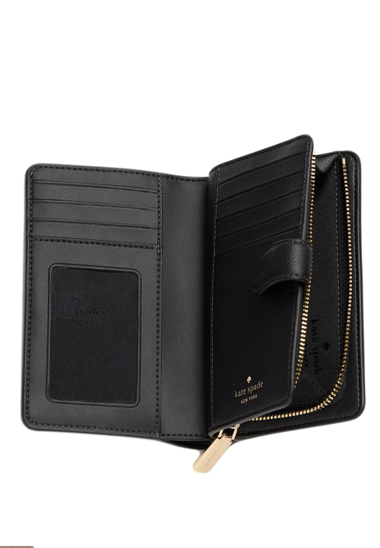 Kate Spade Medium Bifold Wallet - Black