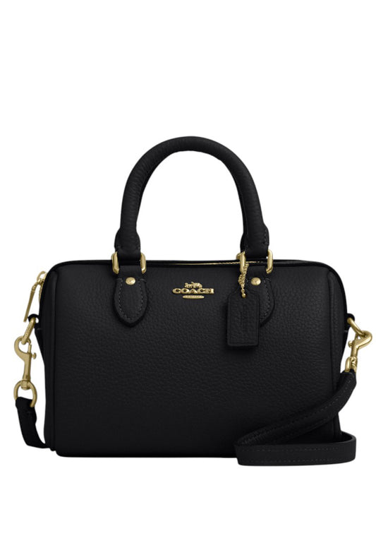 Coach Mini Rowan Crossbody Bag - Black