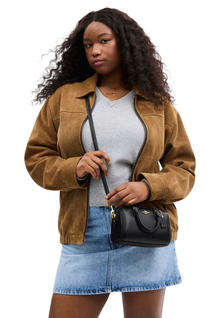Coach Mini Rowan Crossbody Bag - Black