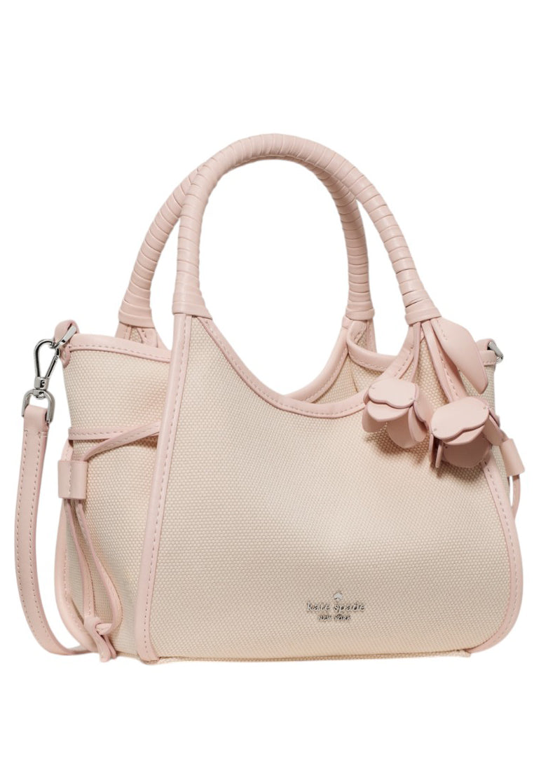 Kate Spade Stash Canvas Floral Mini Carryall Bag - Pearl Pink