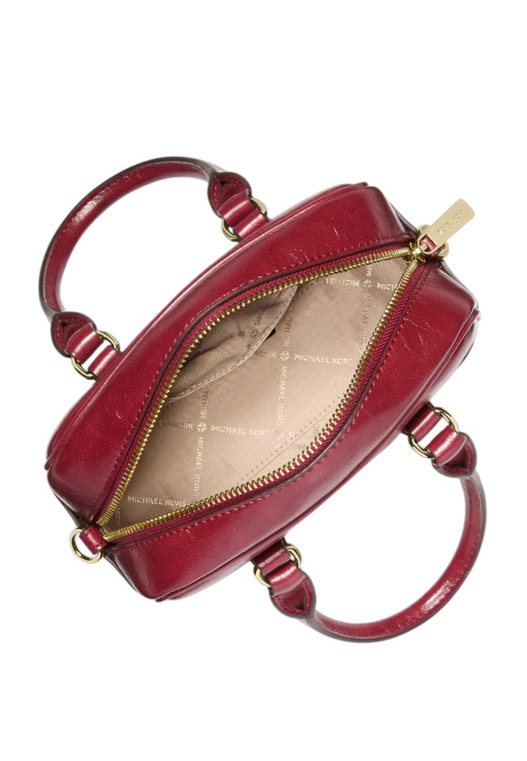 Michael Kors Thompson Extra Small Satchel Crossbody - Cherry