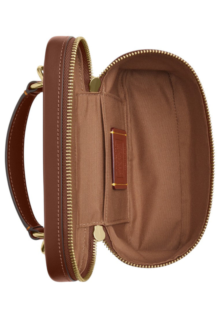 Coach Rainer Crossbody Bag 18 In Signature Canvas - Tan/Brown