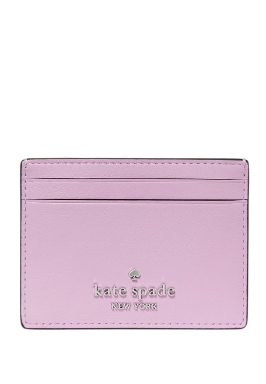 Kate Spade Small Slim Card Holder - Lavender Frost