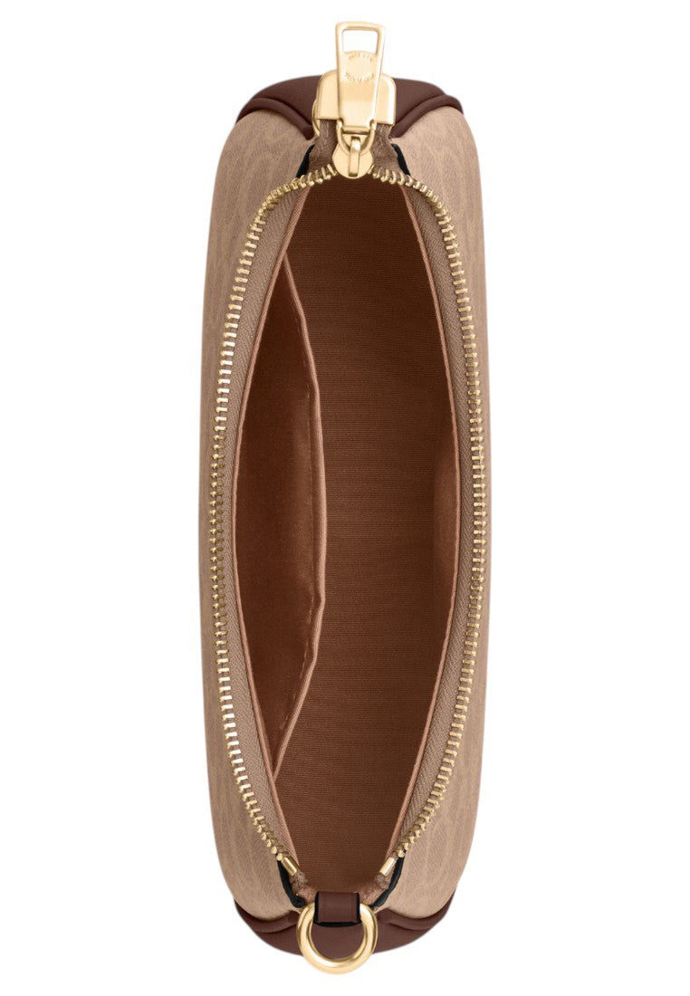 Coach Teri Shoulder Bag In Signature Canvas - Tan/Brown