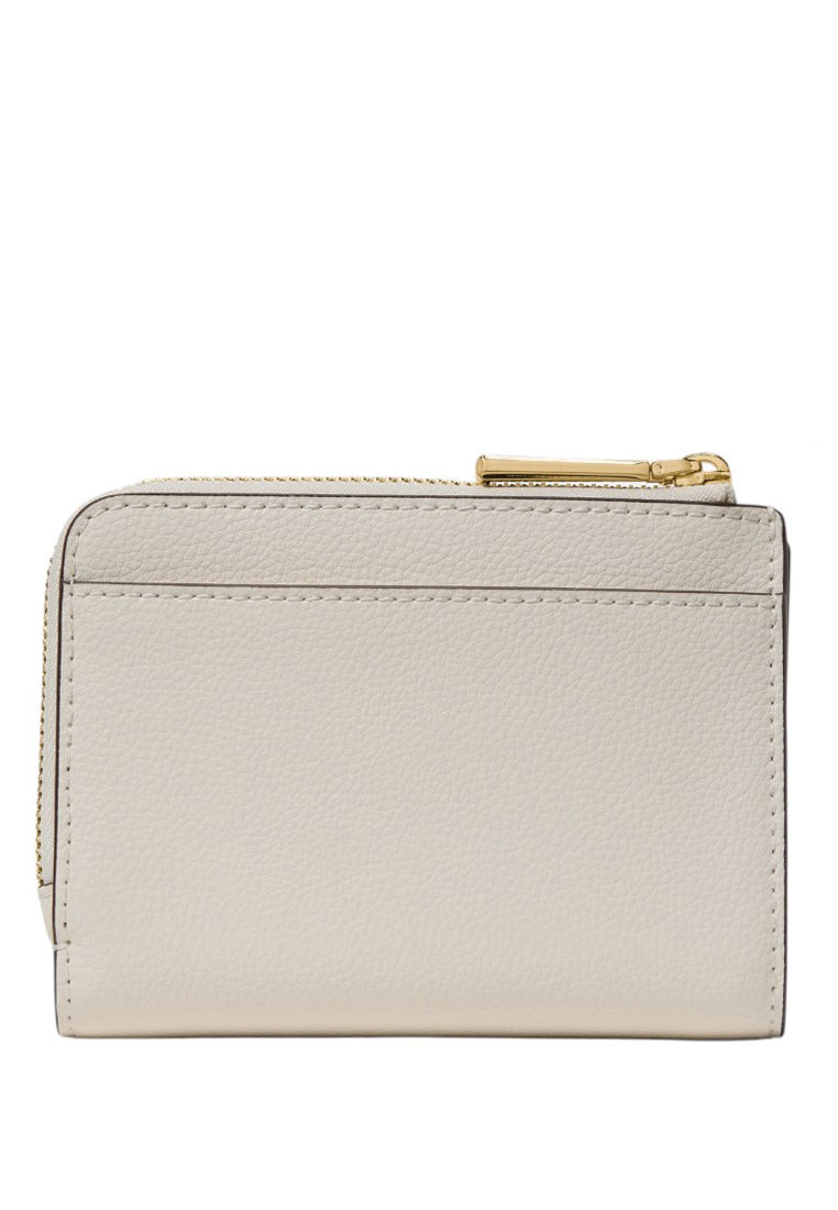 Kate Spade Small L-Zip Wallet - Cashew Milk