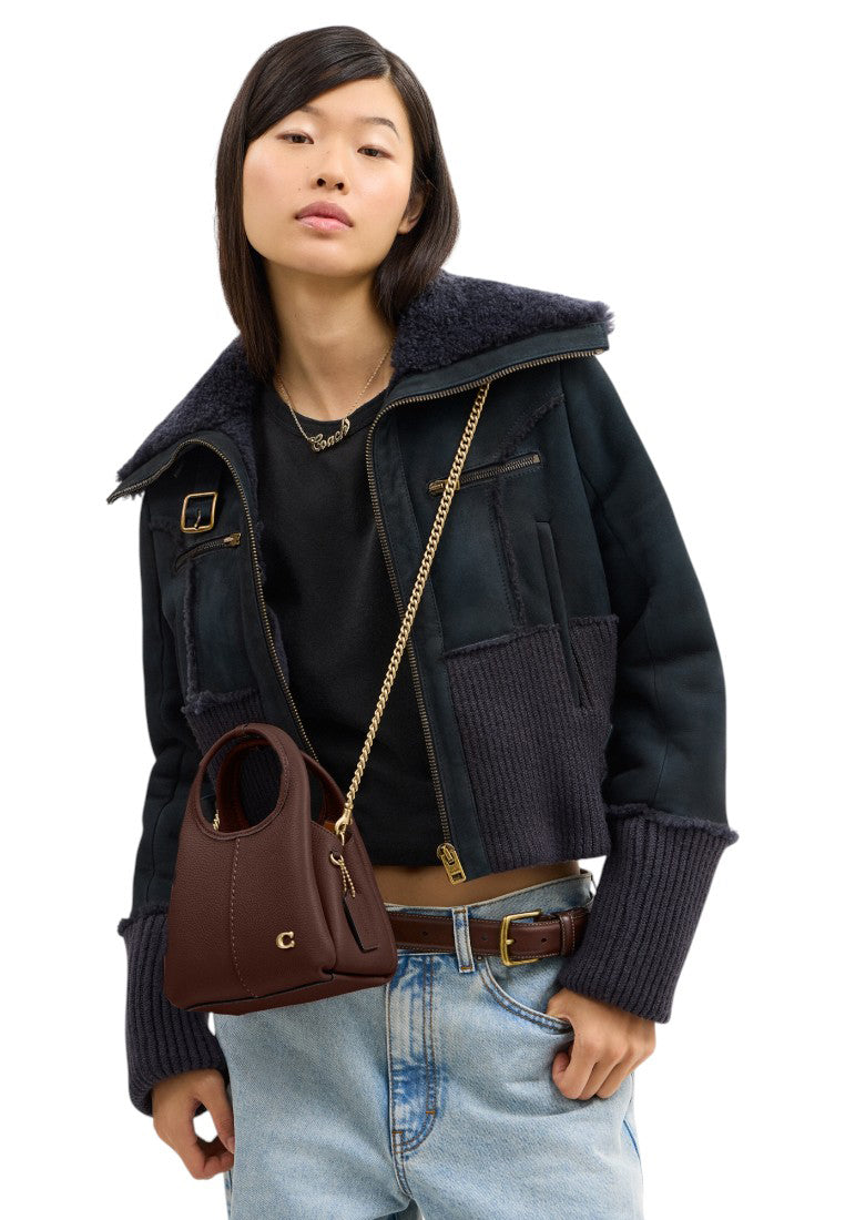 Coach Lana Shoulder Bag 19 - Maple