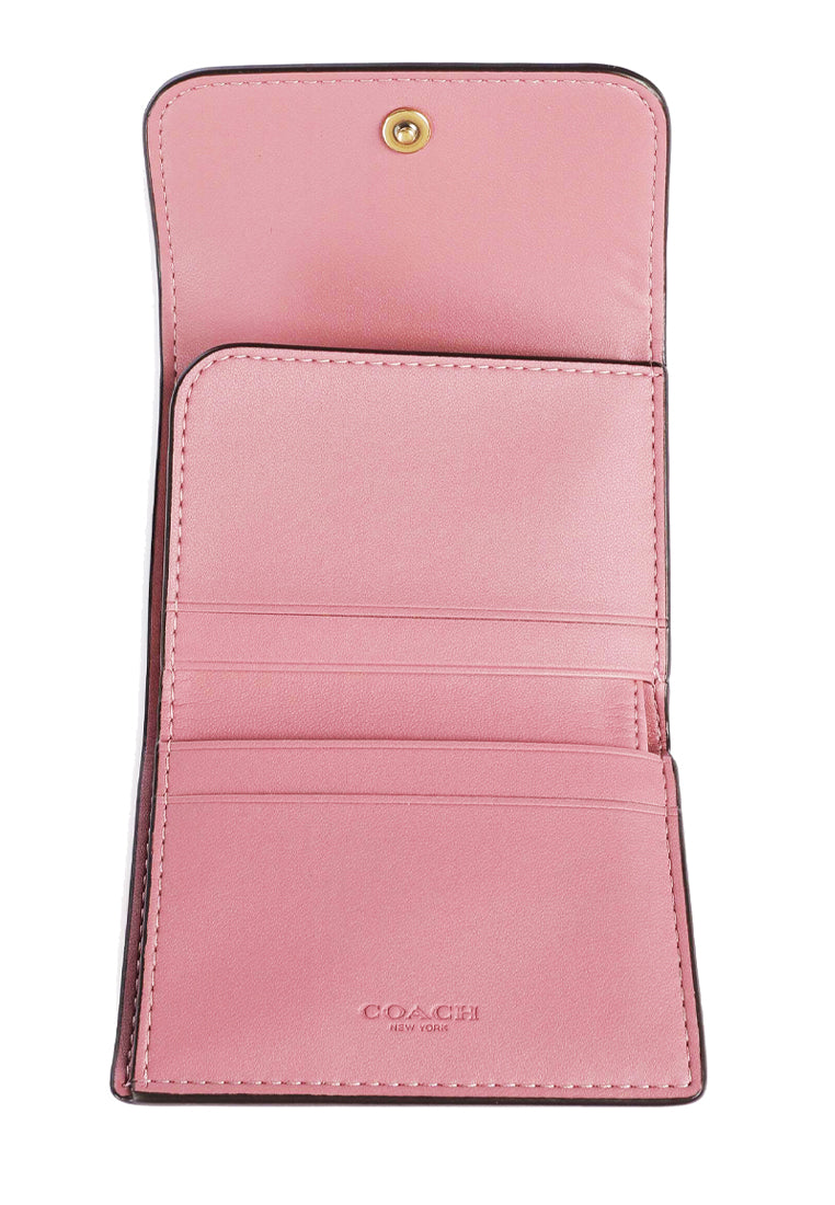 Coach Essential Card Holder Wallet - Peony