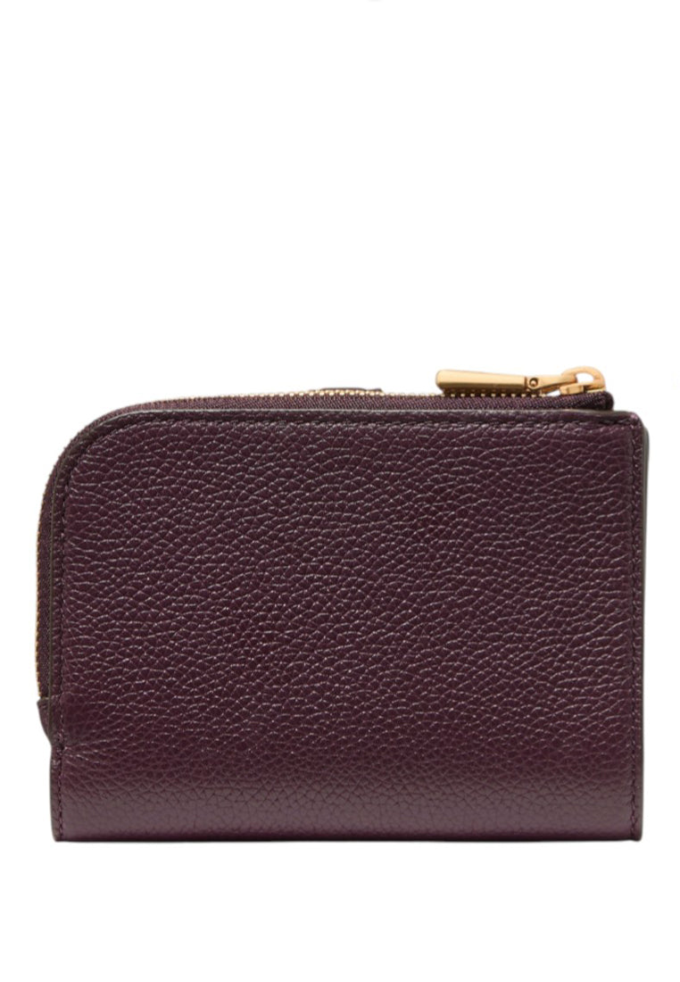 Kate Spade Deco Small Compact Wallet - Blackberry