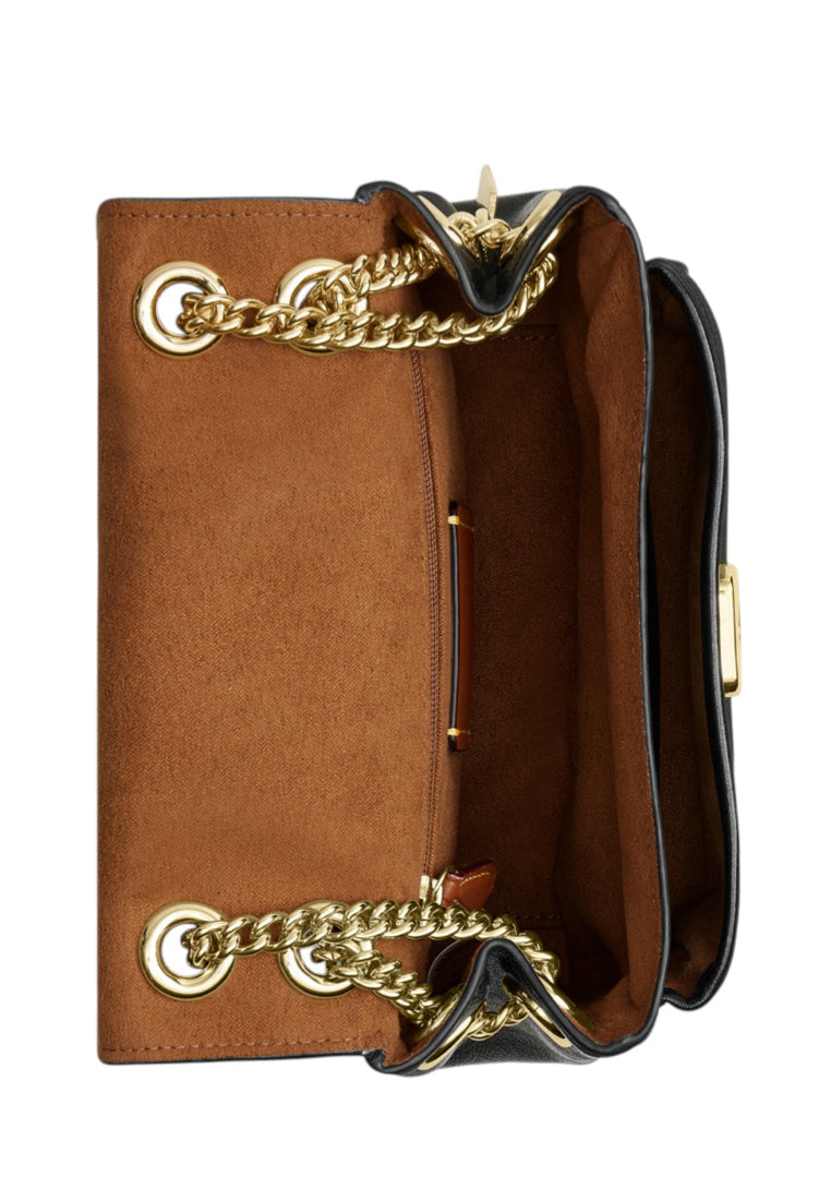 Coach Elodie Crossbody Bag 18 In Signature Canvas - Walnut/Black