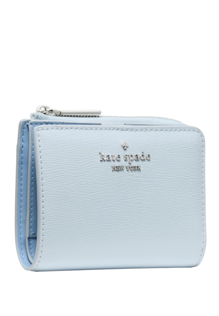 Kate Spade Small L-zip Wallet - Pale Sapphirine