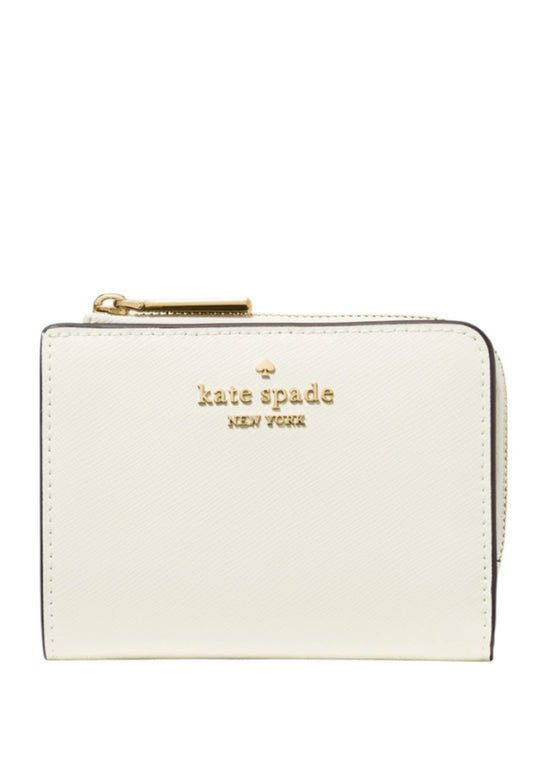 Kate Spade Small L-Zip Wallet - Meringue