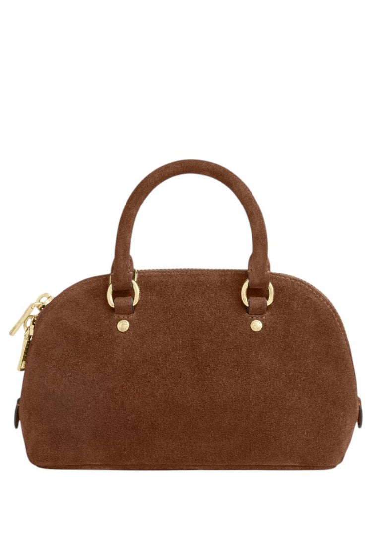 Coach Lara Mini Satchel Bag - Brown