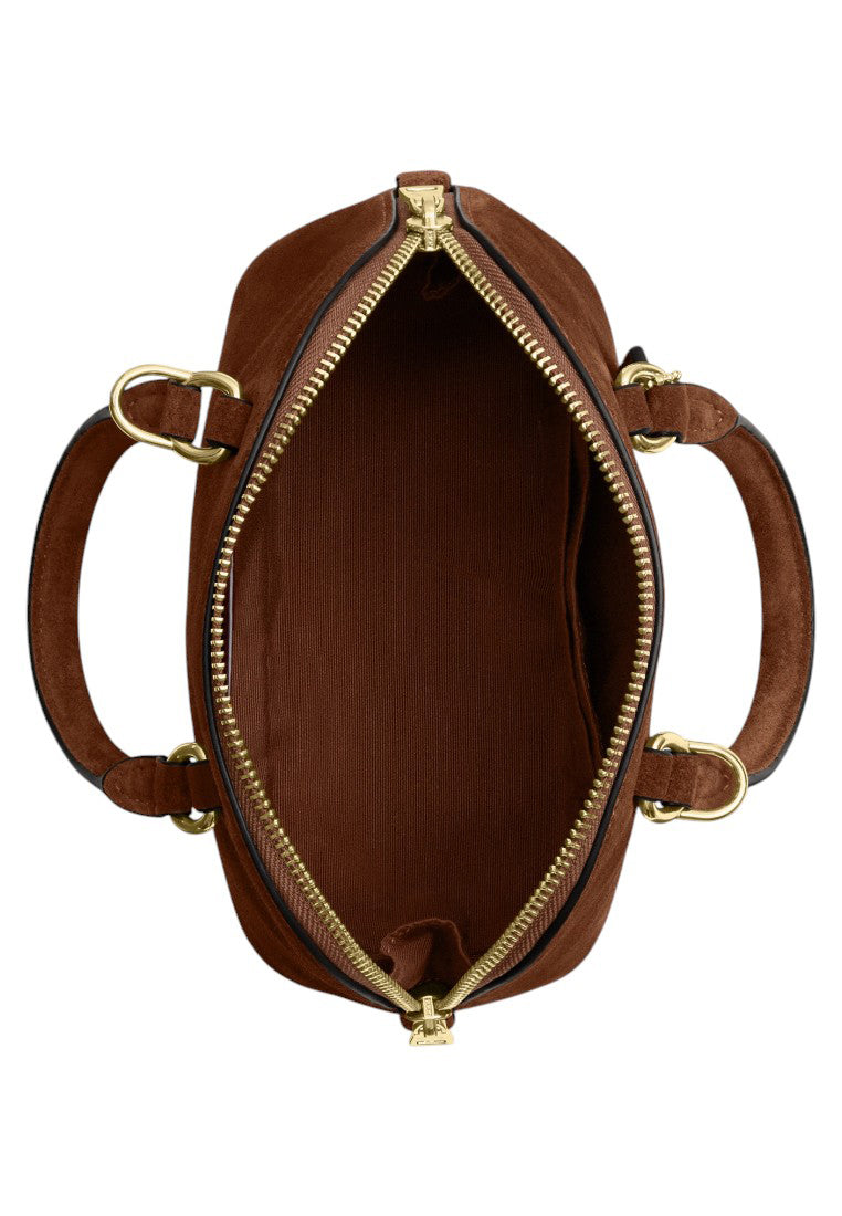 Coach Lara Mini Satchel Bag - Brown