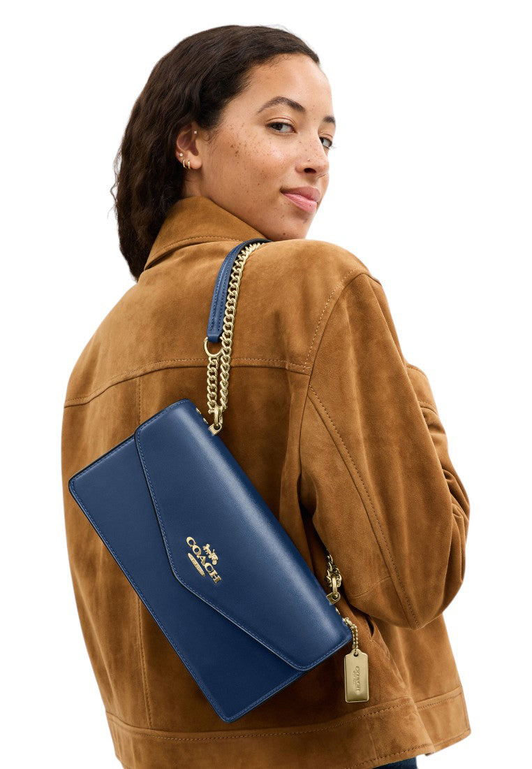 Coach Klare Envelope Crossbody Bag - Deep Blue