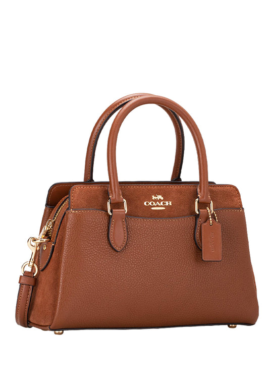 Coach Mini Darcie Carryall - Brown